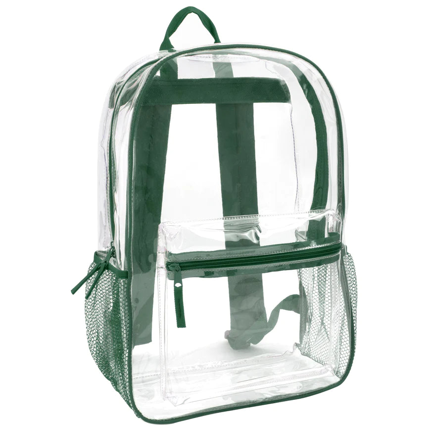 Clear one strap backpack best sale