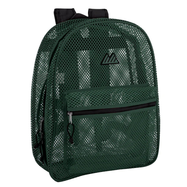 Mesh Backpack With Reinforced Strap
