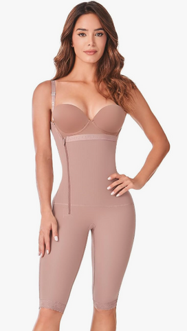 Ann Chery 5121 Full Body Shapewear Bodysuit for Women - Tummy Control, and Lifting-Bodysuit Zipper Open Bust